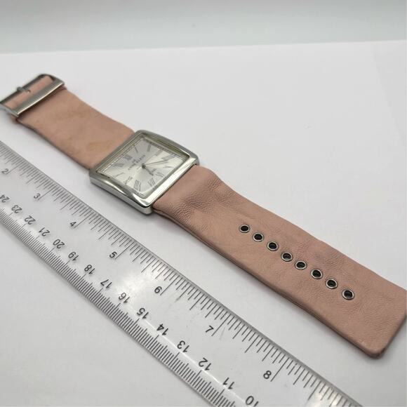 Silver & Pink Anne Klein Men's Watch - Picture 3 of 5